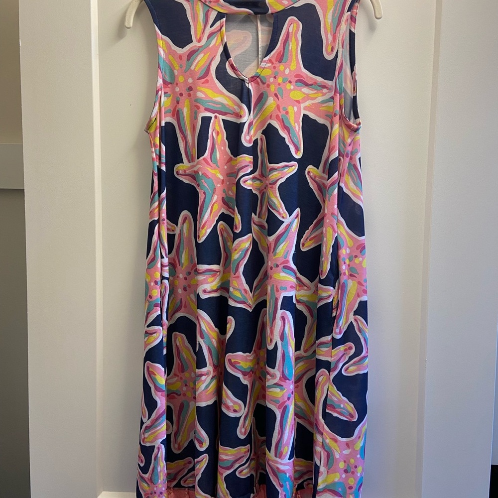 Simply Southern Multicolor Starfish Dress